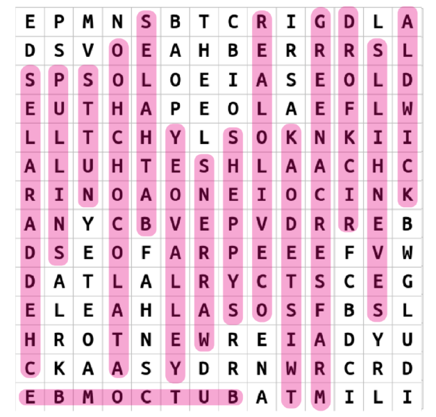 LOCAL SUPPLIER WORD SEARCH | TOUT'S