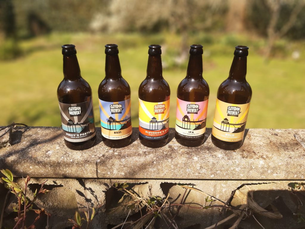 CLEVEDON-BREWERY-BOTTLES CLEVEDON-BREWERY-BOTTLES